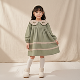 سارافون کتان دخترانه